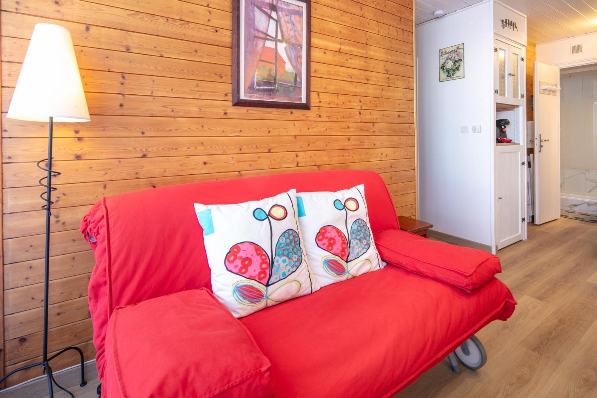 Le Bleuet - Vue Montagne Pistes Accessibles A Pied Apartment Chamrousse Bagian luar foto